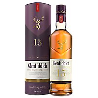 Glenfiddich Scotch 15 Year Scotch Whisky 80 Proof - 750 Ml - Image 2