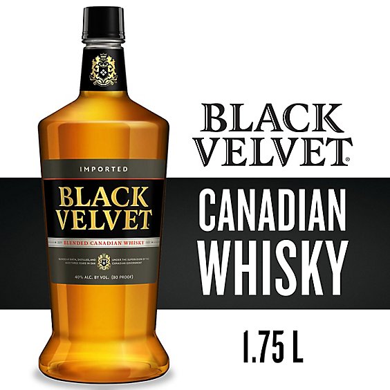 Black Velvet Aged 3 Year Canadian Whisky - 1.75 Liter