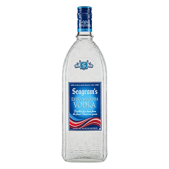 Seagram's Extra Smooth Vodka - 750 Ml