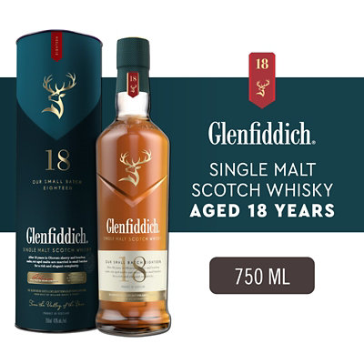 Glenfiddich Scotch 18 Year Scotch Whisky 86 Proof - 750 Ml - Image 2