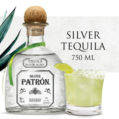 Product Detail  Patrón Silver Tequila 100% de Agave