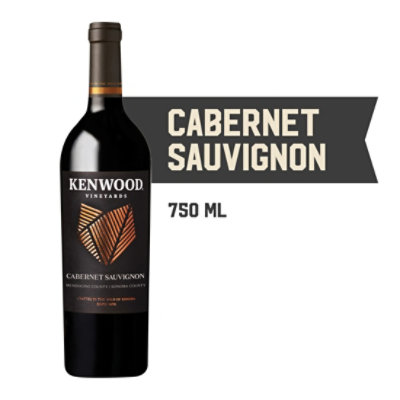 Kenwood Vineyards Mendocino/Sonoma County Cabernet Sauvignon - 750 Ml - Image 1