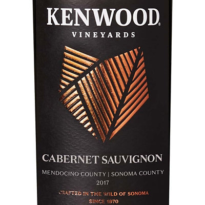 Kenwood Vineyards Mendocino/Sonoma County Cabernet Sauvignon - 750 Ml - Image 3