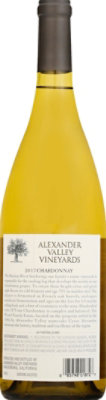 Alexander Valley Vineyards Chardonnay Wine - 750 Ml - Image 3