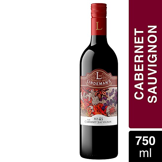 Lindemans Wine Cabernet Sauvignon Bold Bin 45 - 750 Ml