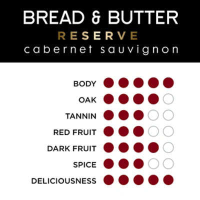 Bread & Butter Napa Cabernet Reserve Wine - 750 Ml - Image 3