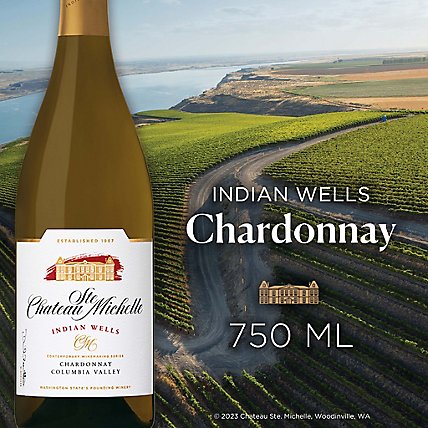 Chateau Ste. Michelle Indian Wells Chardonnay White Wine - 750 Ml - Image 1