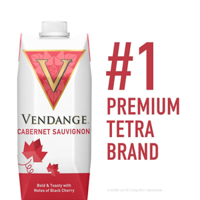 Vendange Wine Red Cabernet Sauvignon Go Pack - 500 Ml - Image 3