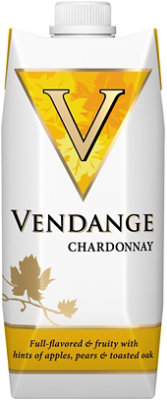 Vendange Chardonnay White Wine Tetra - 500 Ml - Image 2