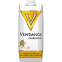 Vendange Chardonnay White Wine Tetra - 500 Ml - Image 2