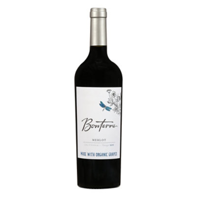 Bonterra Wine Organic Merlot California - 750 Ml - Image 3