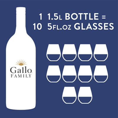 Gallo Family Vineyards Merlot Red Wine - 1.5 Liter - Image 5