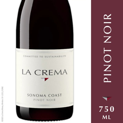 La Crema Sonoma Coast Pinot Noir Red Wine - 750 Ml