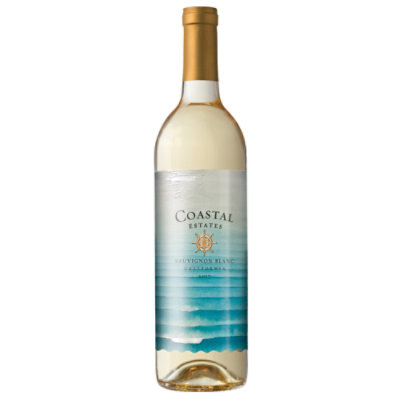 Coastal Estates Sauvignon Blanc White Wine - 750 Ml