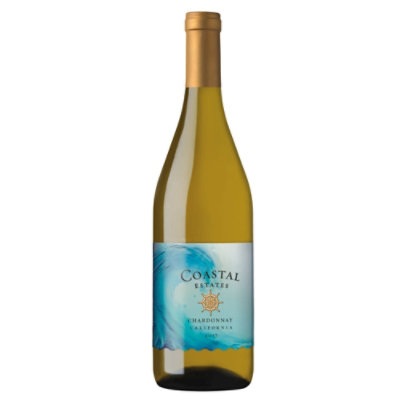 Coastal Estates Chardonnay White Wine - 750 Ml - Image 1