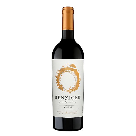Benziger Family Winery Merlot Red Wine - 750 Ml