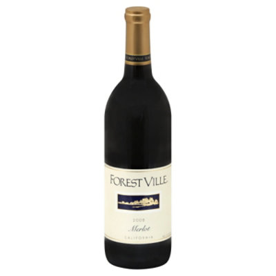 ForestVille Merlot Wine - 750 Ml - Image 1