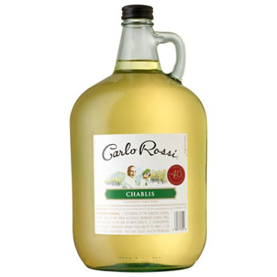 Carlo Rossi Chablis White Wine - 4 Liter - Image 2