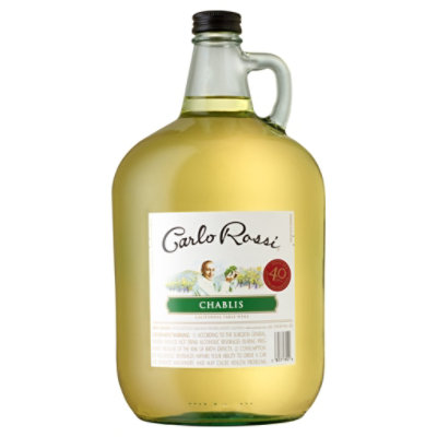 Carlo Rossi Chablis White Wine - 4 Liter - Image 1