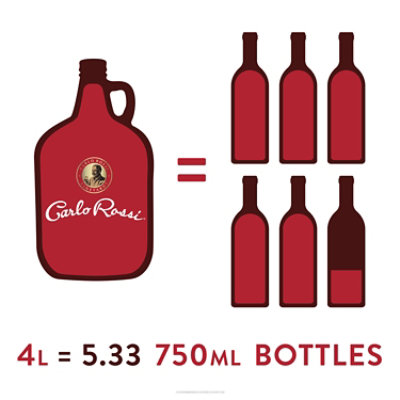 Carlo Rossi Paisano Red Wine - 4 Liter - Image 5