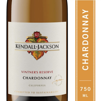 Kendall-Jackson Vintners Reserve Chardonnay White Wine - 750 Ml - Image 1