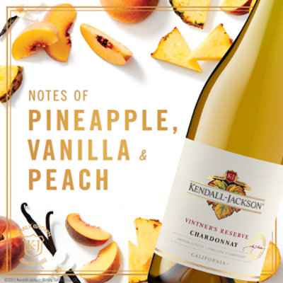 Kendall-Jackson Vintners Reserve Chardonnay White Wine - 750 Ml - Image 2