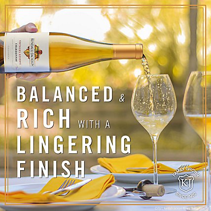 Kendall-Jackson Vintners Reserve Chardonnay White Wine - 750 Ml - Image 2