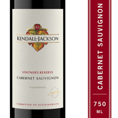 Kendall-Jackson Vintners Reserve Cabernet Sauvignon Red Wine - 750 Ml - Image 1