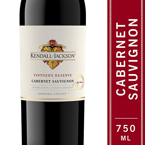 Kendall-Jackson Vintners Reserve Cabernet Sauvignon Red Wine - 750 Ml