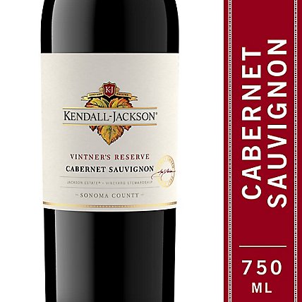 Kendall-Jackson Vintners Reserve Cabernet Sauvignon Red Wine - 750 Ml - Image 1