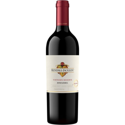 Kendall-Jackson Vintners Reserve Zinfandel Red Wine - 750 Ml - Image 1