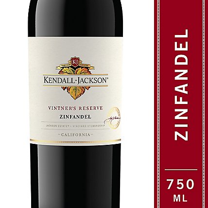 Kendall-Jackson Vintners Reserve Zinfandel Red Wine - 750 Ml - Image 1