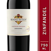 Kendall-Jackson Vintners Reserve Zinfandel Red Wine - 750 Ml - Image 1
