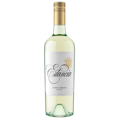 Estancia Wine White Pinot Grigio - 750 Ml - Image 1