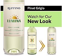Ruffino Wine White Lumina DOC Pinot Grigio Italian - 750 Ml