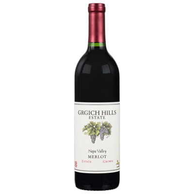 Grgich Hills Napa Merlot Wine - 750 Ml - Image 3