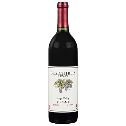 Grgich Hills Napa Merlot Wine - 750 Ml - Image 1