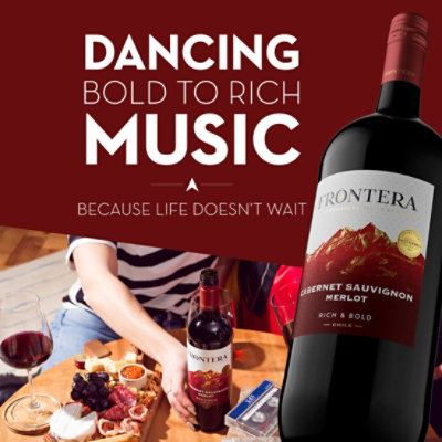 Frontera Wine Cabernet Sauvignon Merlot - 1.5 Liter - Image 2