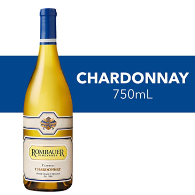 Rombauer Wine Napa Valley Chardonnay  - 750 Ml - Image 2