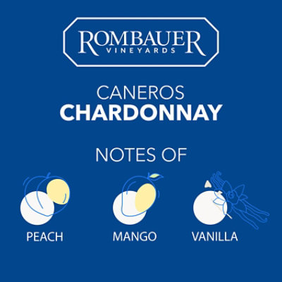 Rombauer Wine Napa Valley Chardonnay  - 750 Ml - Image 3
