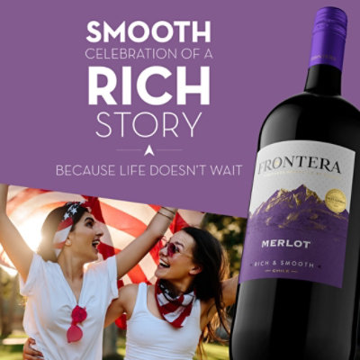 Frontera Wine Merlot - 1.5 Liter - Image 3