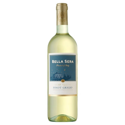 Bella Sera Italian Pinot Grigio White Wine - 750 Ml