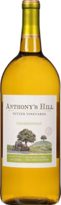 Anthonys Hill Wine Chardonnay - 1.5 Liter - Image 1