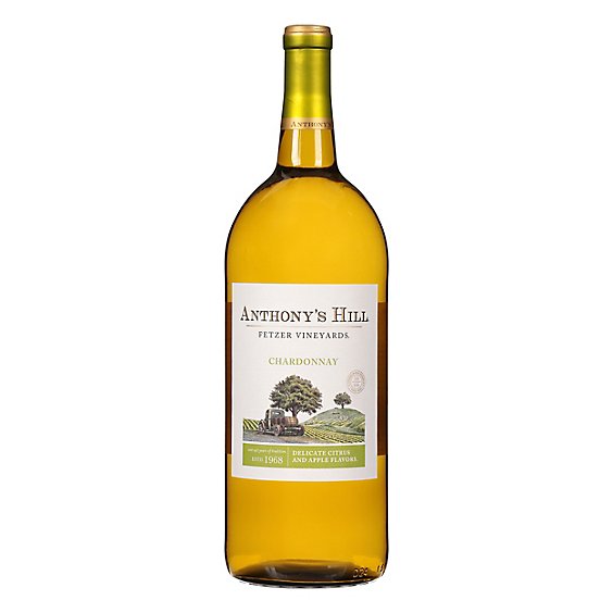 Anthonys Hill Wine Chardonnay - 1.5 Liter