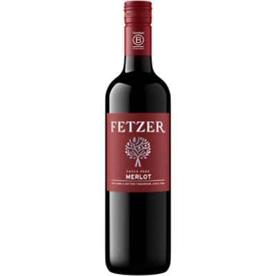 Fetzer Wine Merlot Eagle Peak California - 750 Ml - Image 3