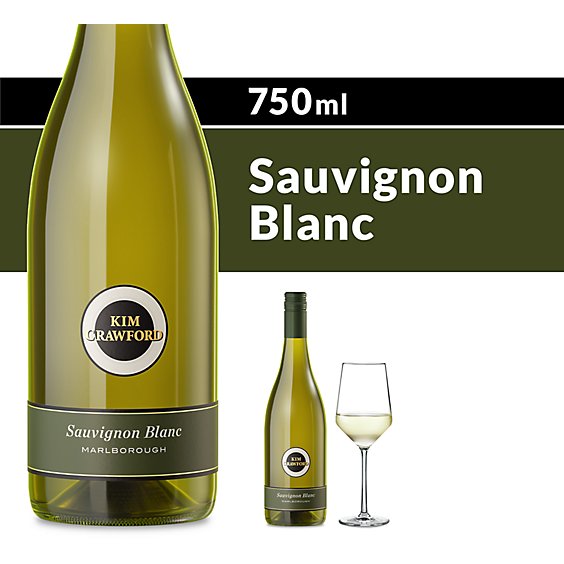 Kim Crawford Marlborough Sauvignon Blanc White Wine - 750 Ml
