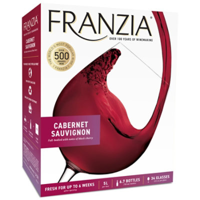 Franzia Cabernet Sauvignon Red Wine - 5 Liters - Image 1