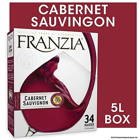 Franzia Cabernet Sauvignon Red Wine - 5 Liter