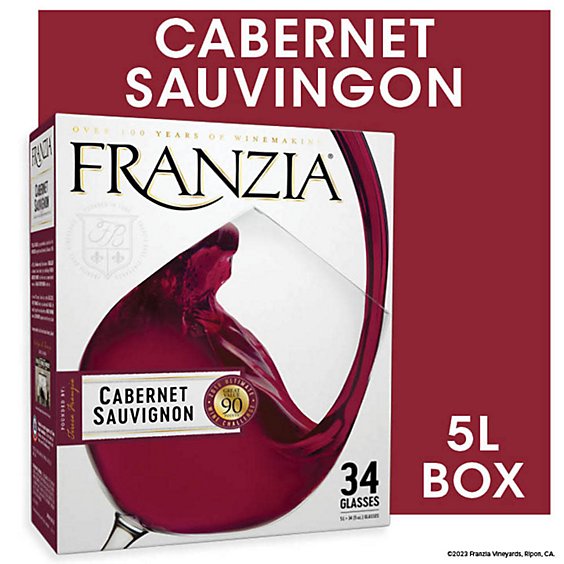 Franzia Cabernet Sauvignon Red Wine - 5 Liters