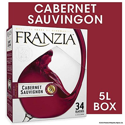 Franzia Cabernet Sauvignon Red Wine - 5 Liters - Image 1